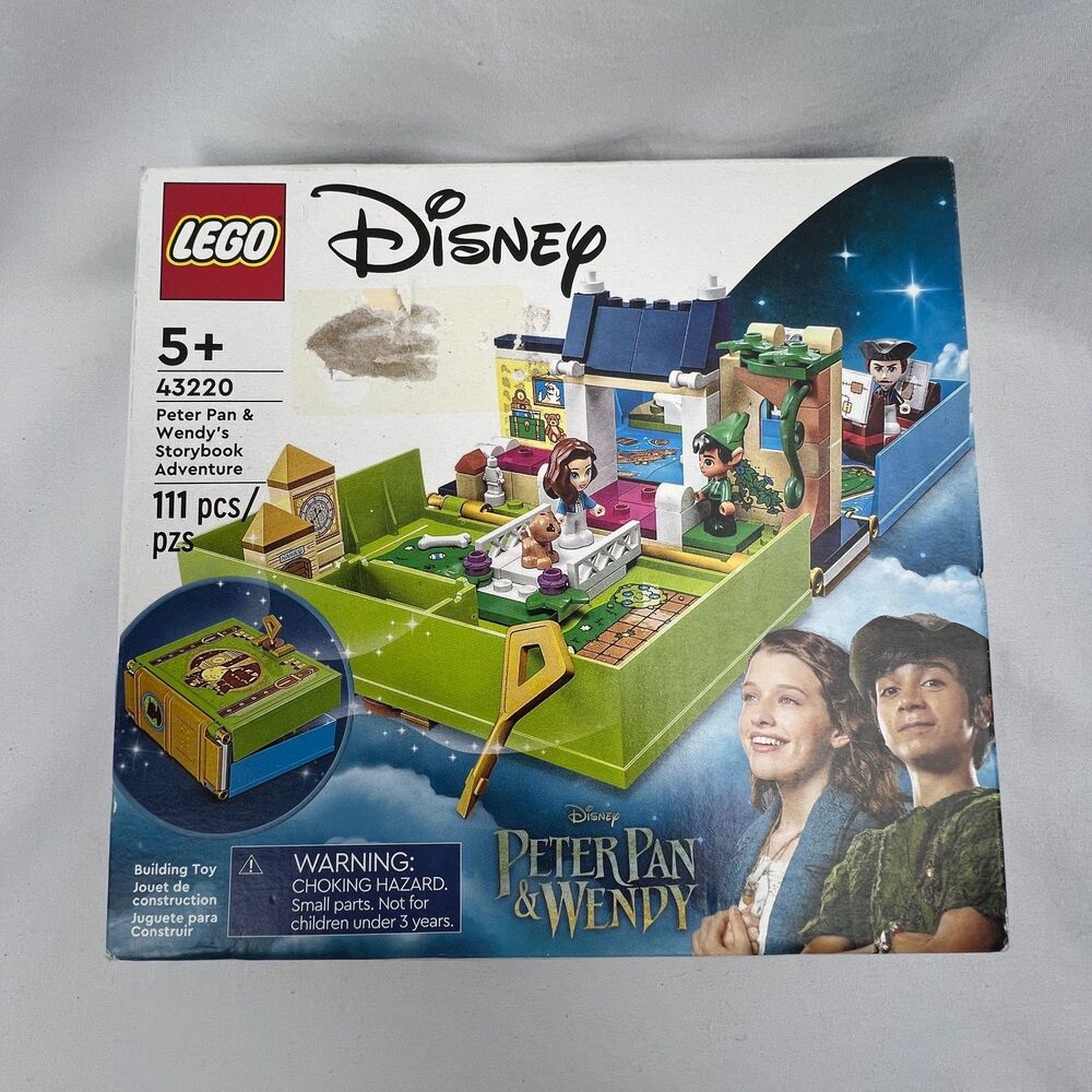 LEGO Disney 43220 Peter Pan & Wendy's Storybook Adventure Playset